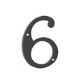 Deltana Deltana RN46U10B 4 in. House Numbers; Oil Rubbed Bronze - Solid Brass RN46U10B